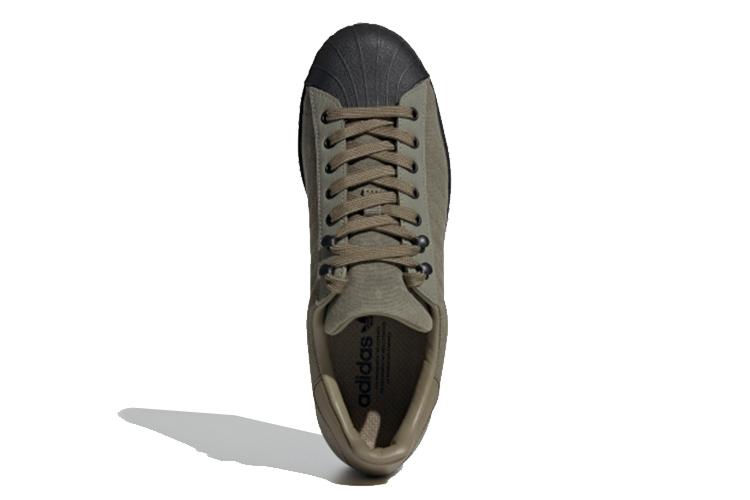 Кроссовки мужские Adidas Originals Superstar army green, 44 EU