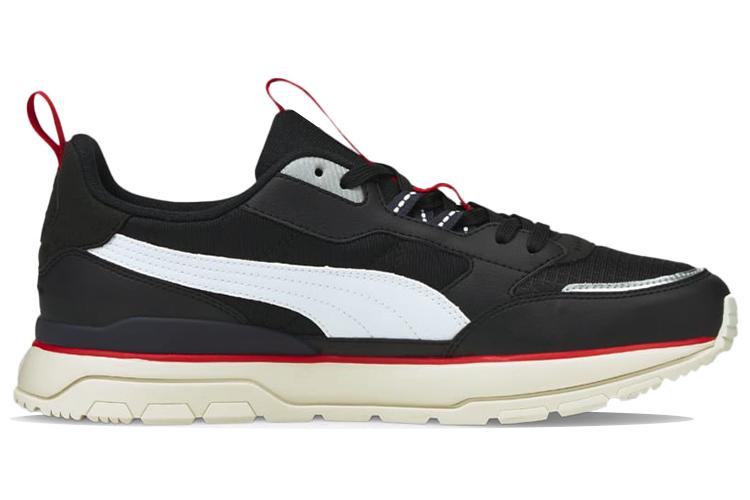 Кроссовки унисекс PUMA R78 Trek черные, белые, 36 EU