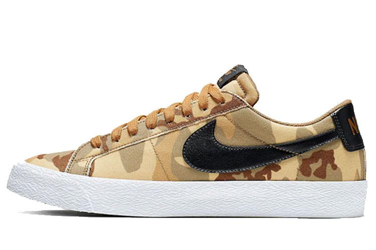 Кроссовки мужские Nike SB Blazer Low Canvas Desert Camo, 38 EU