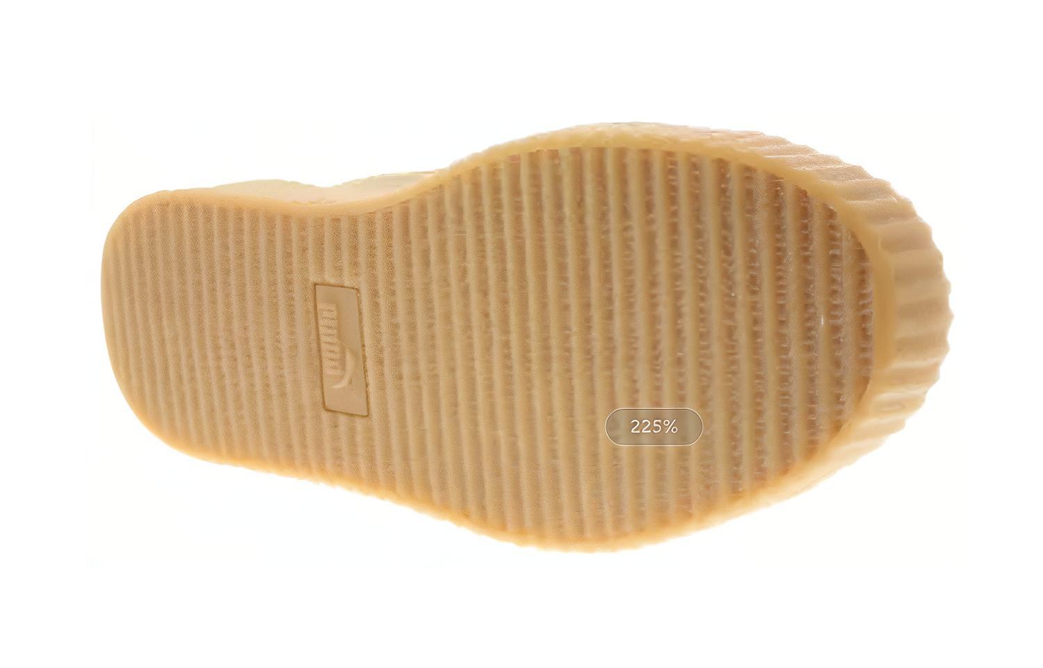 Кроссовки унисекс PUMA Suede Creeper Rihanna Fenty oatmeal, 46 EU