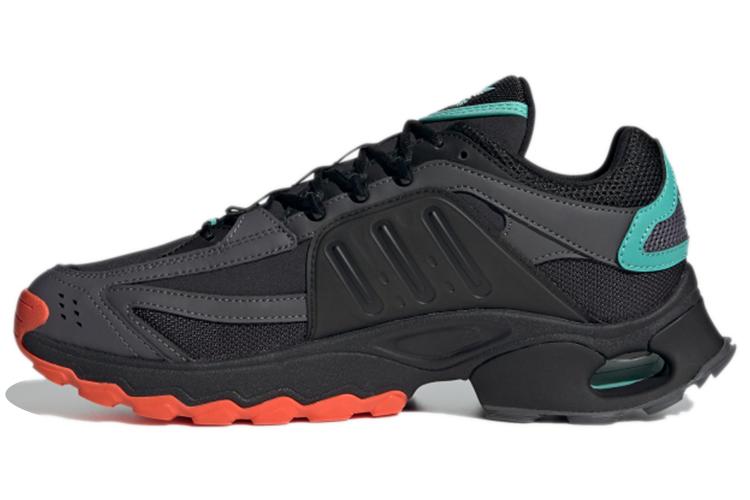 Кроссовки мужские Adidas Thesia черные, серые, мятные, 44 EU