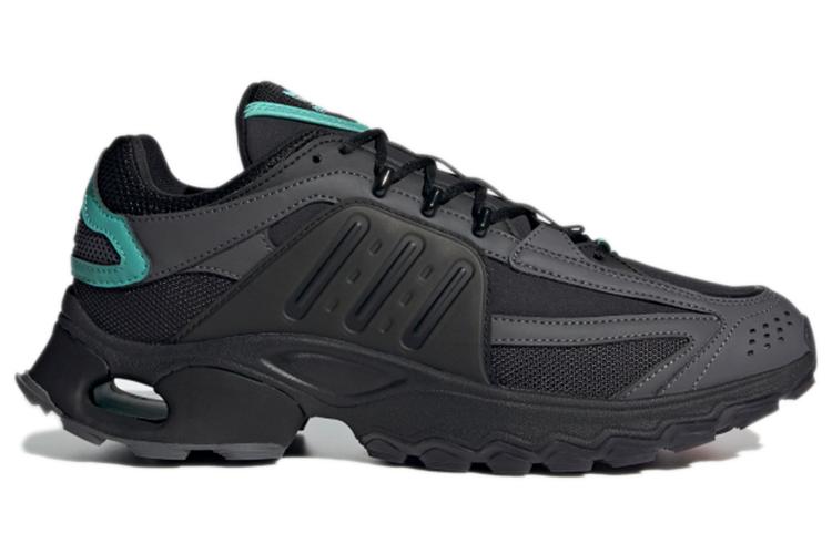 Кроссовки мужские Adidas Thesia черные, серые, мятные, 44 EU