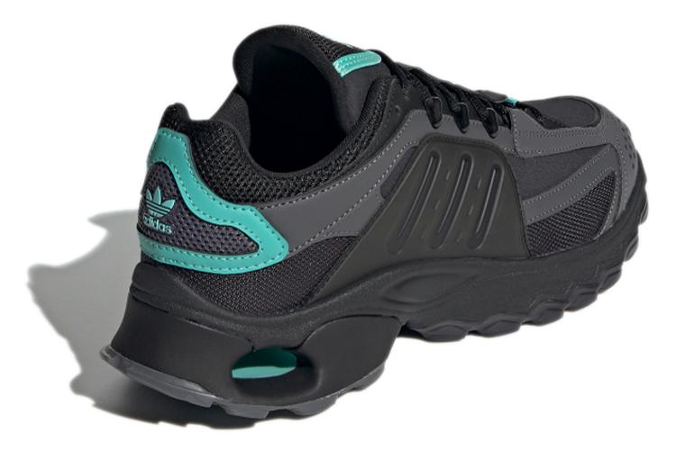 Кроссовки мужские Adidas Thesia черные, серые, мятные, 44 EU