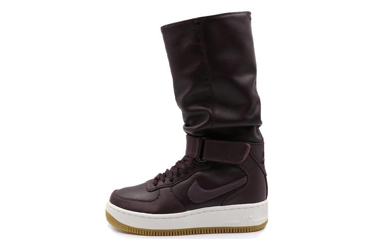 Ботинки женские Nike Air Force 1 Upstep Warrior deep burgundy