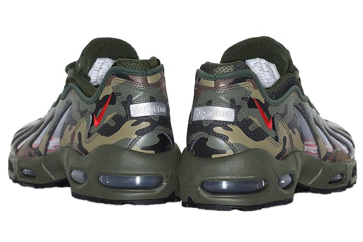 Кроссовки мужские Nike Air Max 96 Supreme зеленые, 41 EU