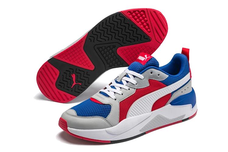 Кроссовки унисекс PUMA X Ray royal high risk red, 41 EU