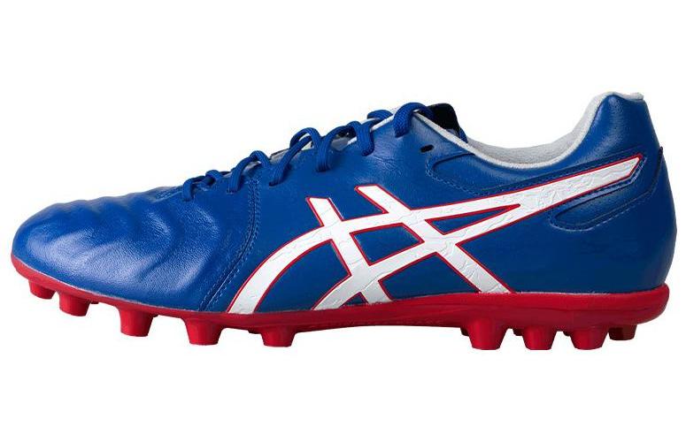 Футбольные бутсы мужские Asics DS Light AG, blue red, 44 EU