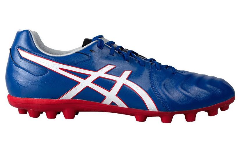 Футбольные бутсы мужские Asics DS Light AG, blue red, 44 EU