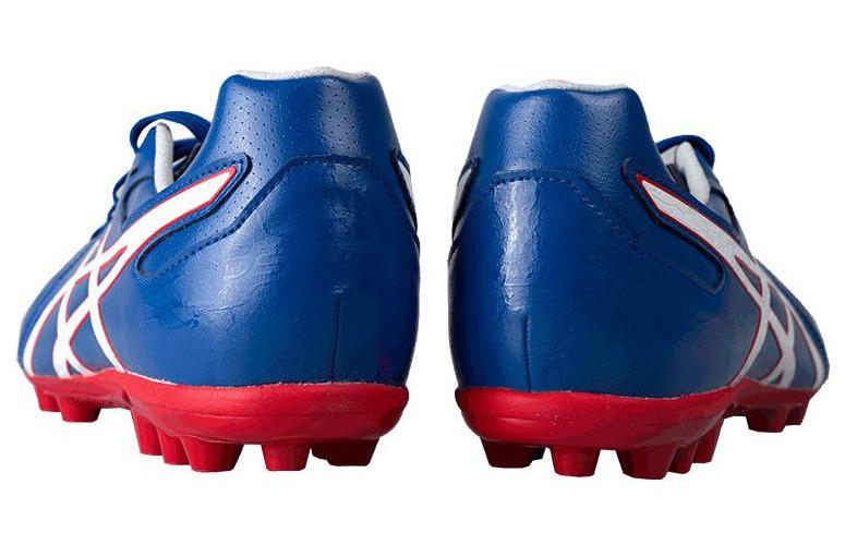 Футбольные бутсы мужские Asics DS Light AG, blue red, 44 EU