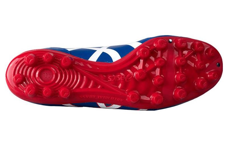 Футбольные бутсы мужские Asics DS Light AG, blue red, 44 EU