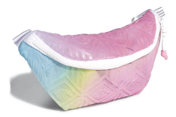 Поясная сумка унисекс Adidas Originals TPU Sling Bags яркие цвета