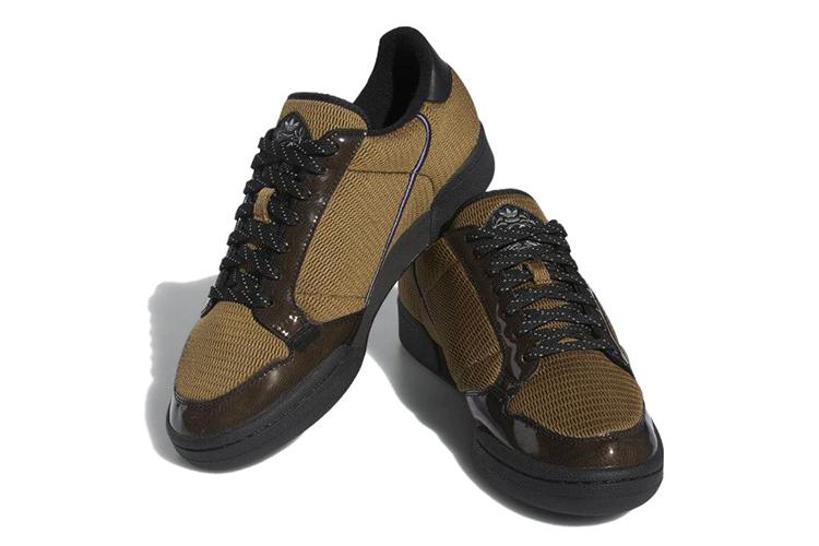 Кеды мужские Adidas Continental Blondey McCoy коричневые, 42 2/3 EU