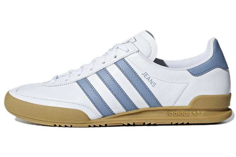 Велотуфли унисекс Adidas Jeans белые, 42 2/3 EU