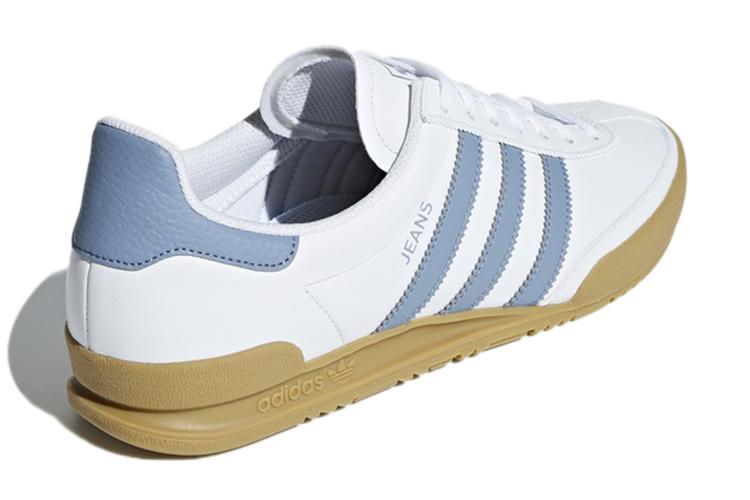 Велотуфли унисекс Adidas Jeans белые, 42 2/3 EU