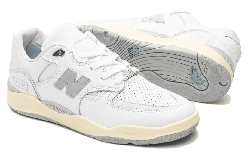 Кроссовки мужские New Balance Numeric 1010 Tiago Lemos Rone белые-серые, 42.5 EU