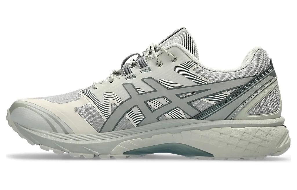 Беговые кроссовки мужские ASICS Gel-Terrain серые бежевые, 42 EU