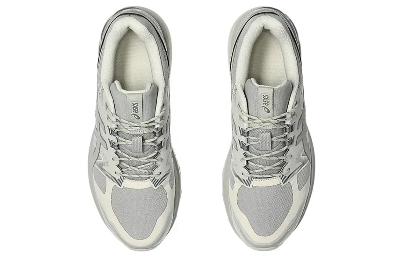 Беговые кроссовки мужские ASICS Gel-Terrain серые бежевые, 42 EU