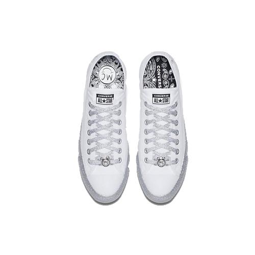 Кеды Converse Chuck Taylor All Star Low Miley Cyrus белые