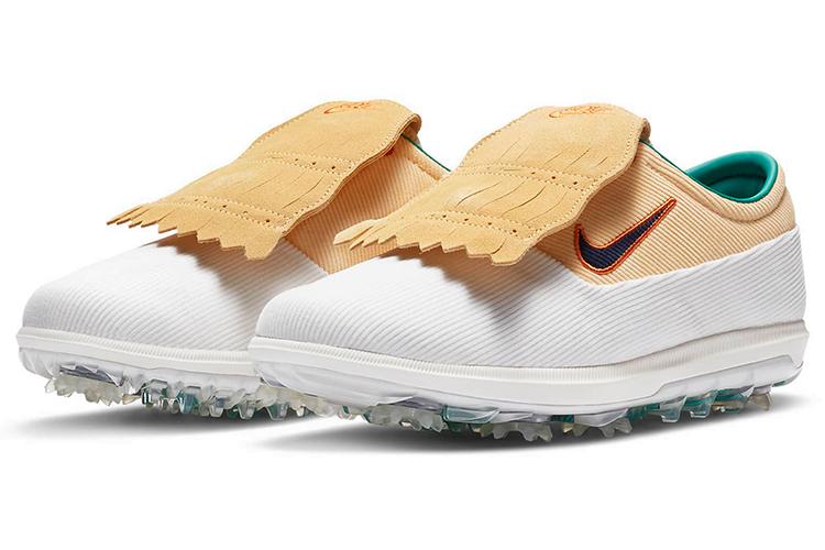 Велотуфли унисекс Nike Air Zoom Victory Tour Golf tan-white, 40.5 EU