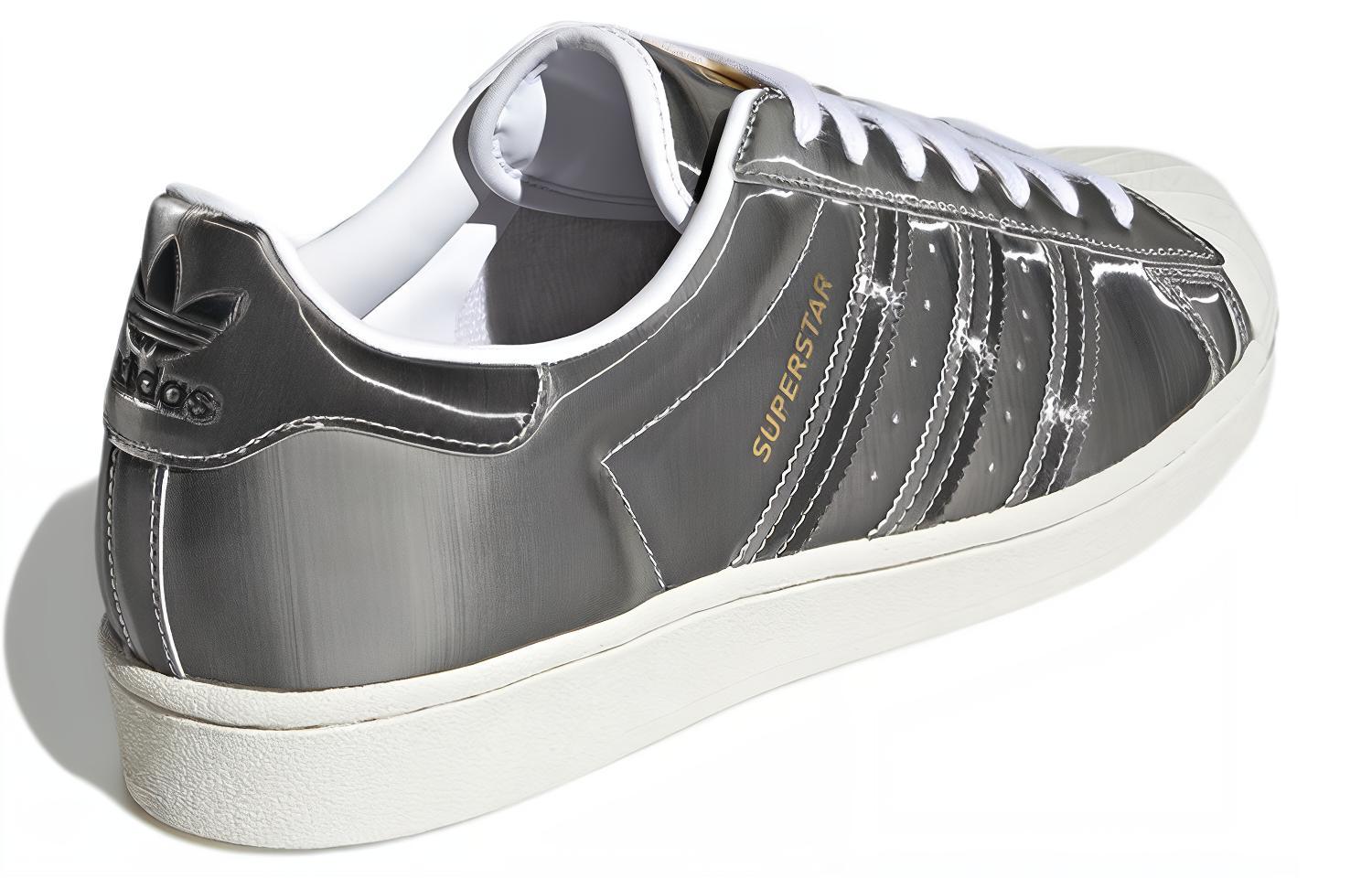 Кроссовки Adidas Originals Superstar серебристые, 42 EU