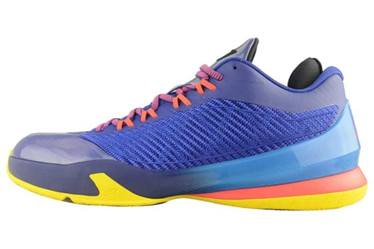 Кроссовки мужские Air Jordan CP3.VIII X DP синие-желтые, 44.5 EU