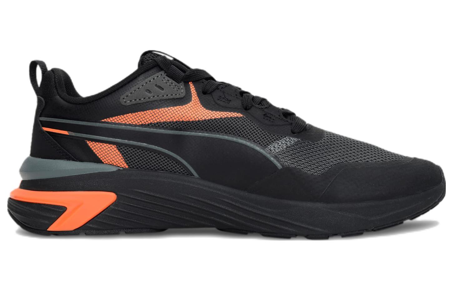 Кроссовки мужские PUMA Supertec черные, оранжевые, 42 EU