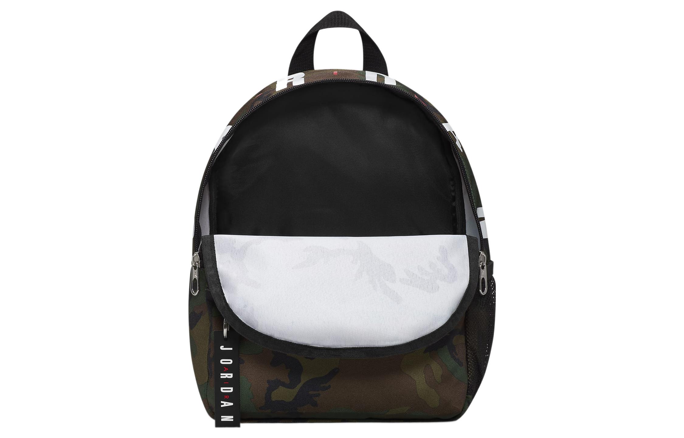 Рюкзак унисекс Jordan Trumpets камуфляжного зелёного цвета