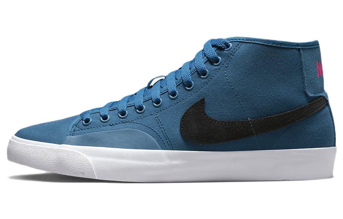 Кеды унисекс Nike Blazer Court Mid Premium, dark marina blue, 42.5 EU
