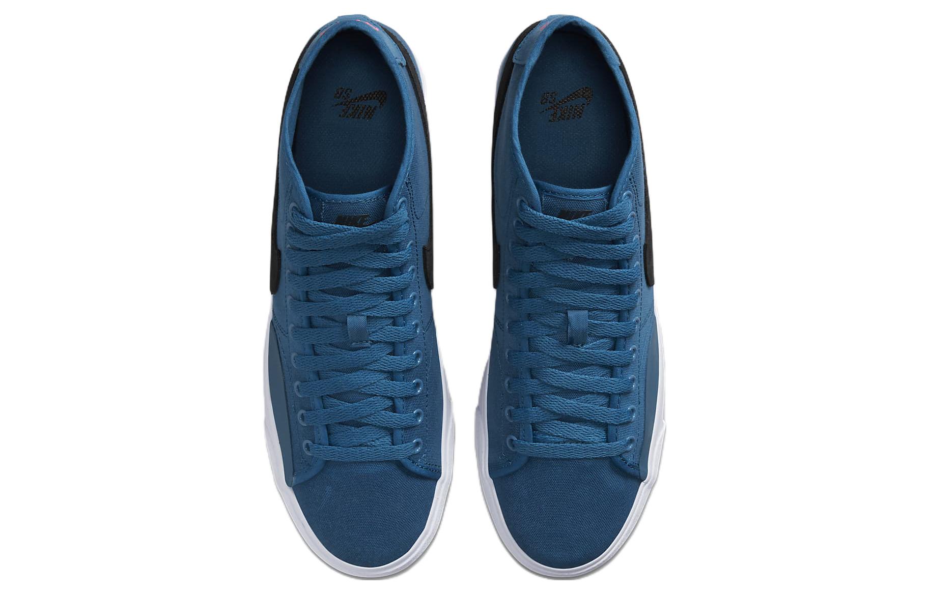 Кеды унисекс Nike Blazer Court Mid Premium, dark marina blue, 42.5 EU