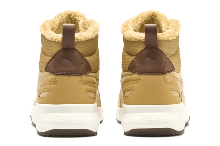 Кроссовки унисекс PUMA Activate Mid-Cat желтые, 42 EU