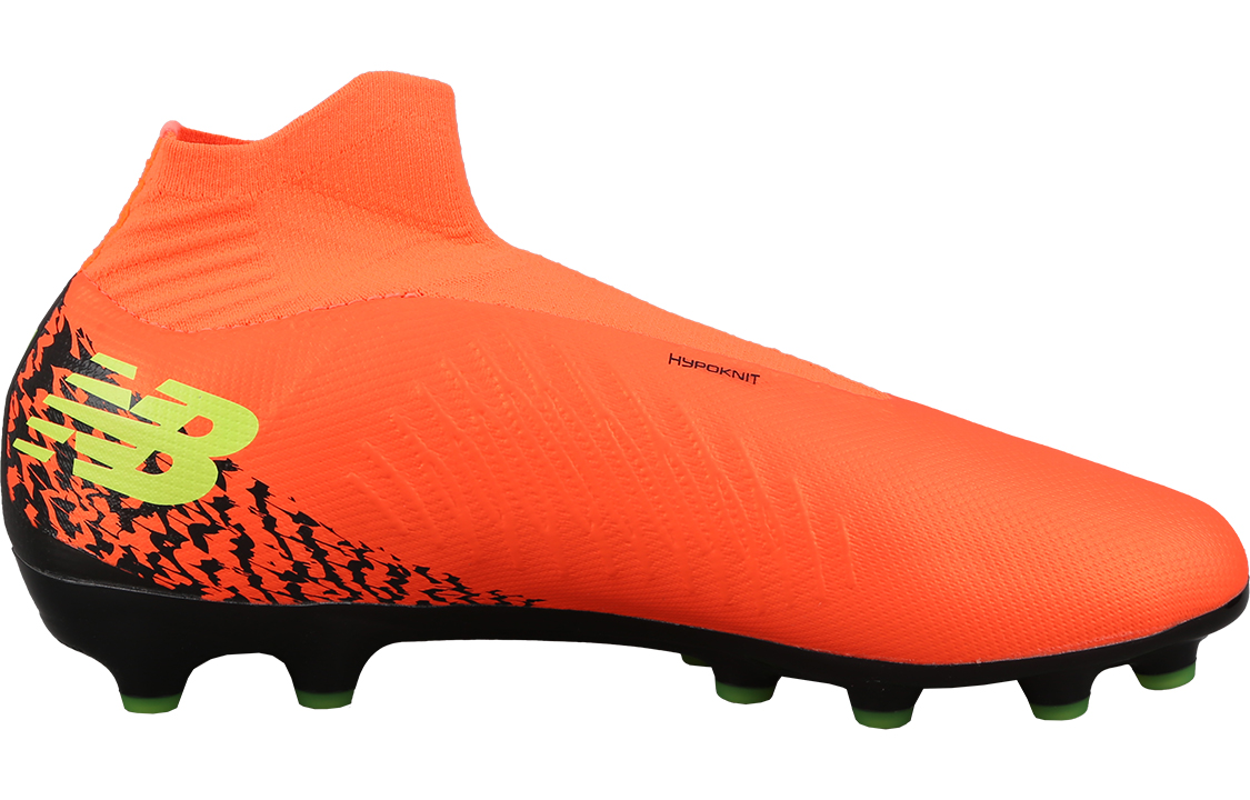 Футбольные бутсы мужские New Balance Tekela V4 Magia Ag оранжевые, 41.5 EU
