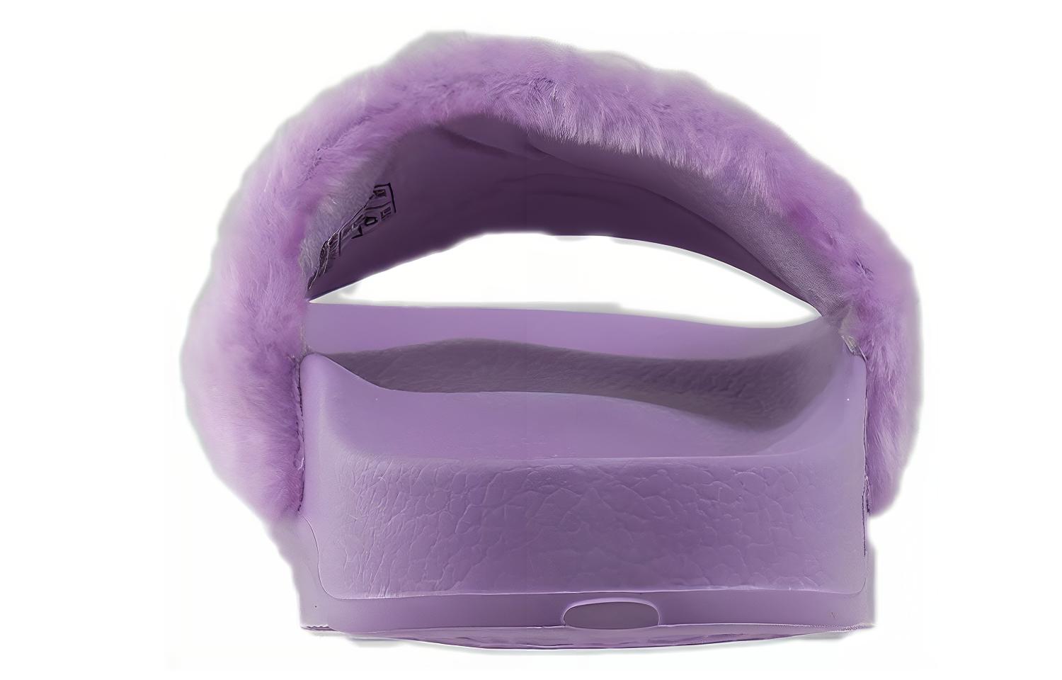 Шлепанцы мужские PUMA Fenty X PUMA Fur Slide фиолетовые, 43 EU
