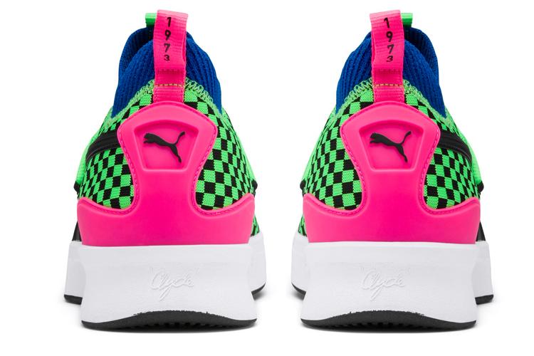 Кроссовки мужские PUMA Clyde Court Disrupt Summertime зеленые-черные, 42.5 EU