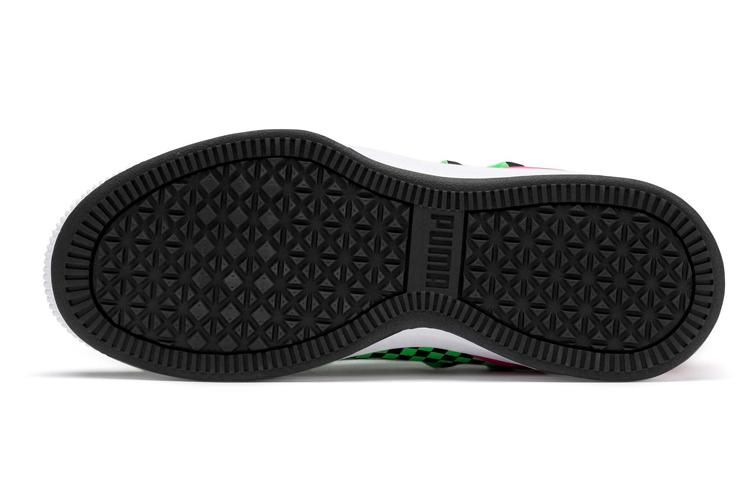 Кроссовки мужские PUMA Clyde Court Disrupt Summertime зеленые-черные, 42.5 EU