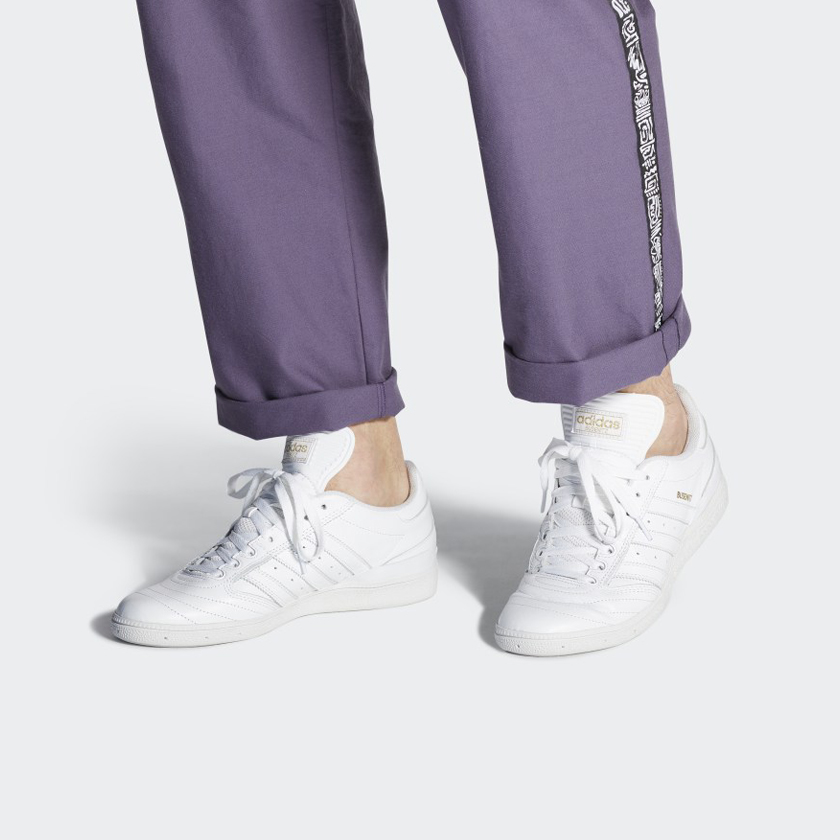 Кеды мужские Adidas Busenitz белый металлик, 41 1/3 EU