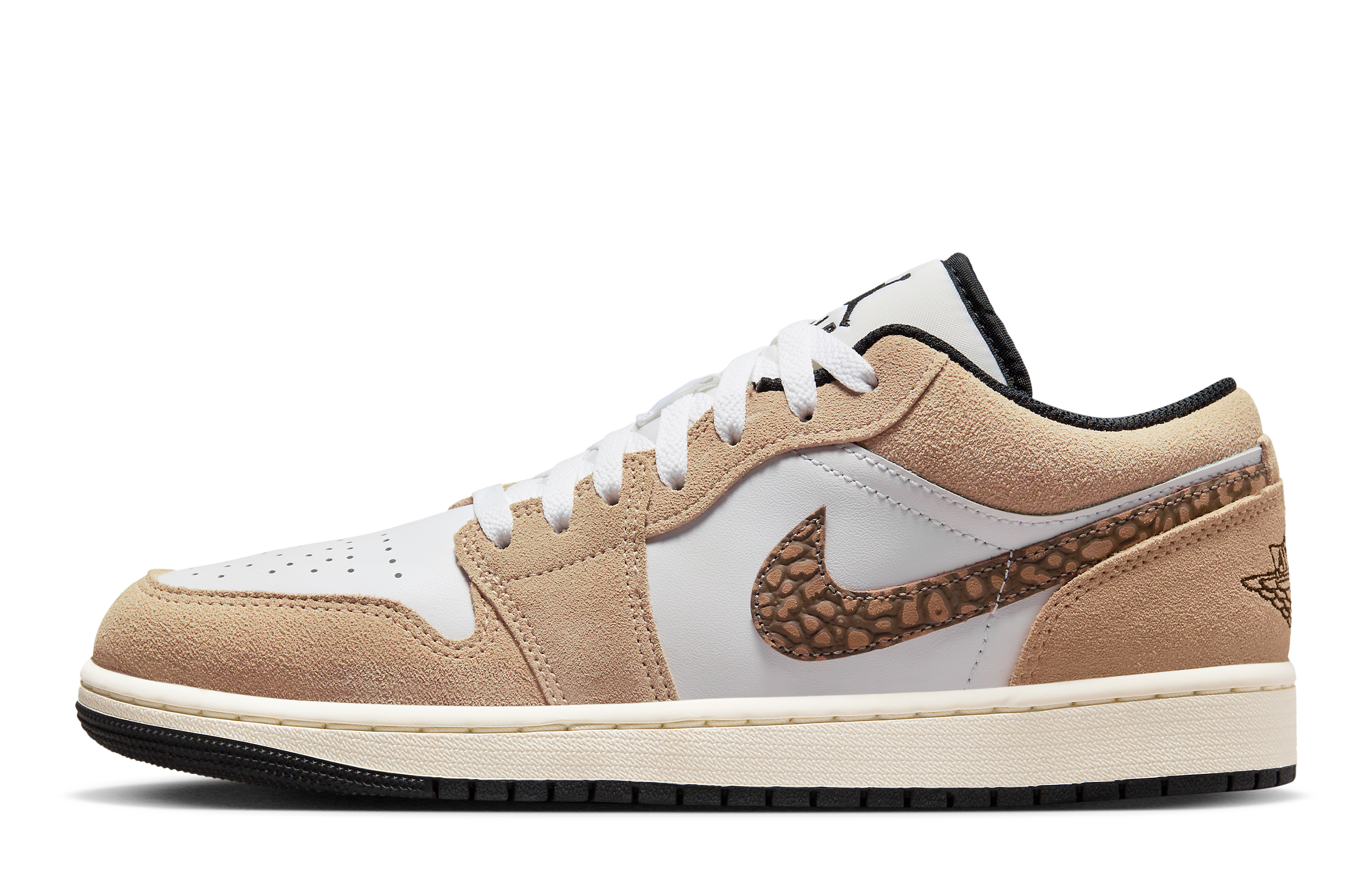 Кеды мужские Jordan Air Jordan 1 Low Top Vintage, khaki brown, 40.5 EU