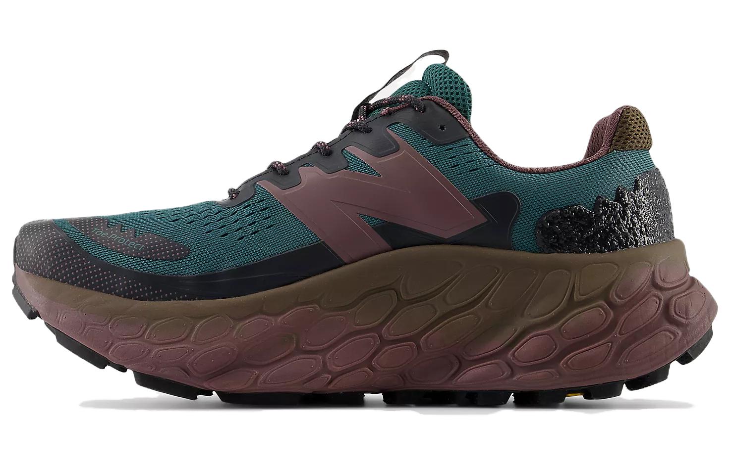 Кроссовки мужские New Balance Fresh Foam X More Trail green brown, 43 EU