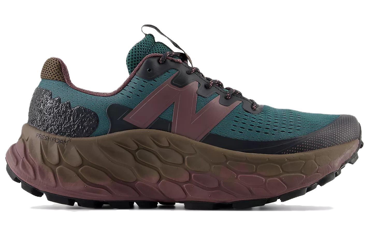 Кроссовки мужские New Balance Fresh Foam X More Trail green brown, 43 EU