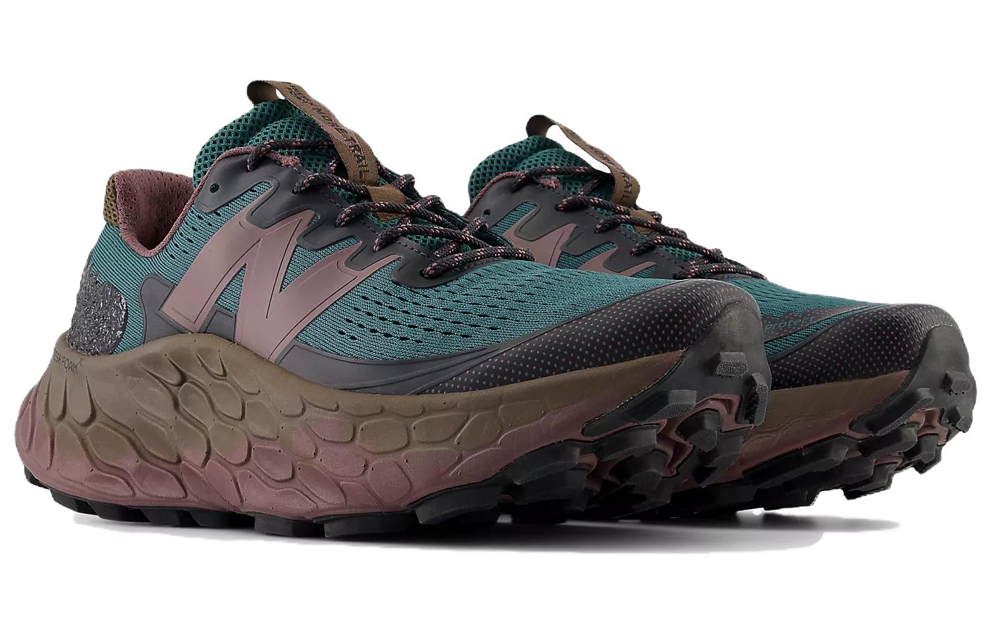 Кроссовки мужские New Balance Fresh Foam X More Trail green brown, 43 EU