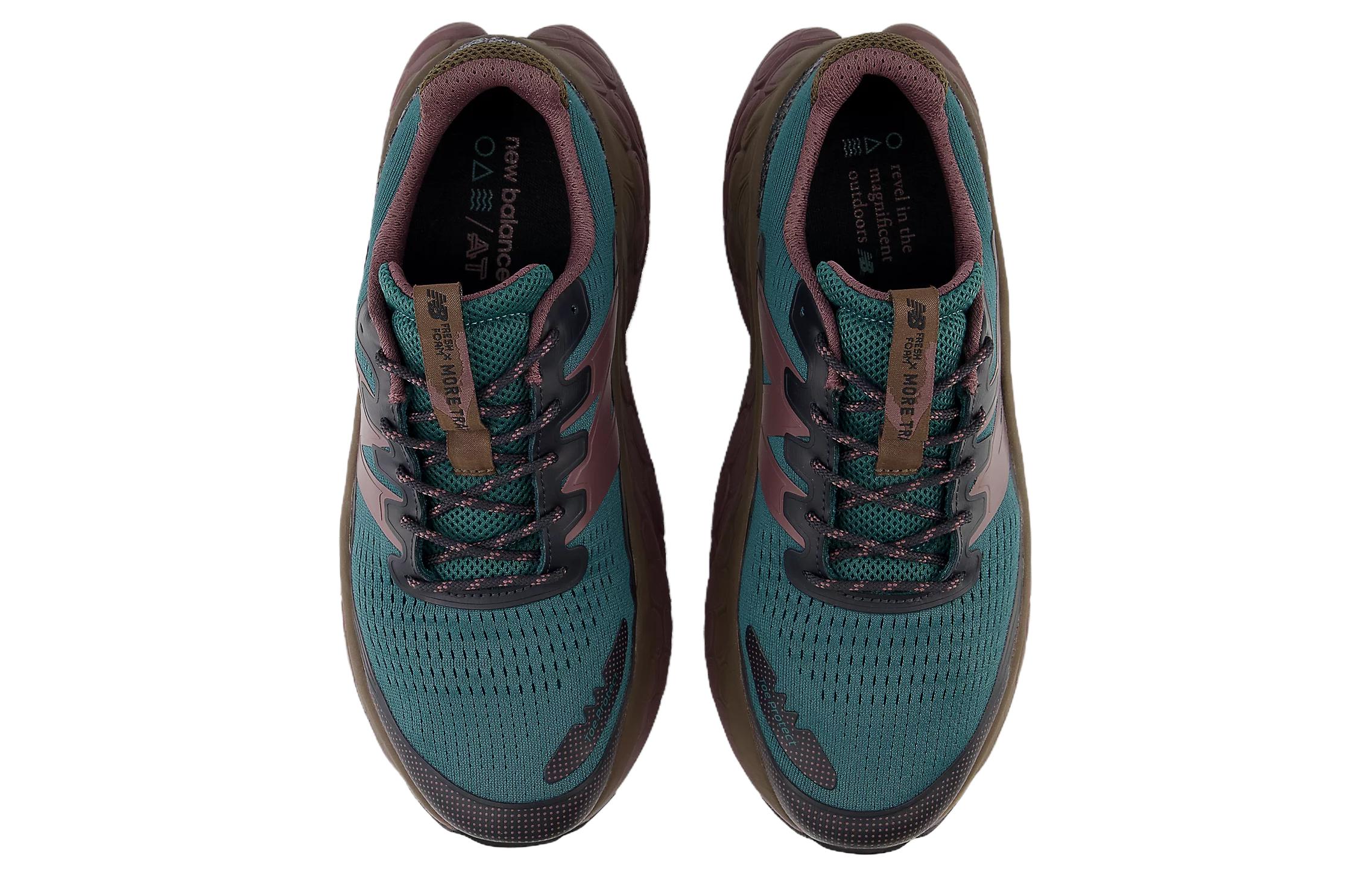 Кроссовки мужские New Balance Fresh Foam X More Trail green brown, 43 EU