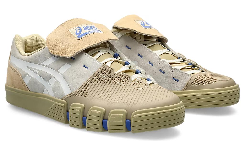 Кроссовки унисекс ASICS Gel Flexkee Pro желтые, серые, 40.5 EU