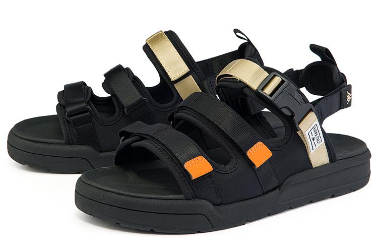 Сандалии унисекс Kappa K0CX5LL05D-990 черные, 37 EU