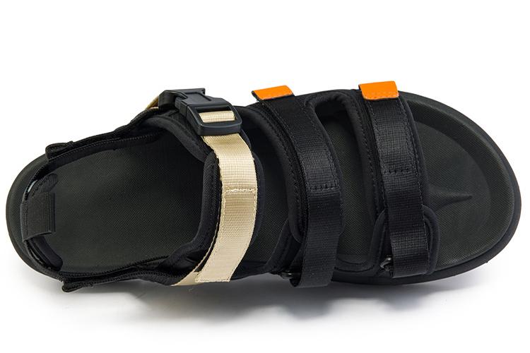 Сандалии унисекс Kappa K0CX5LL05D-990 черные, 37 EU