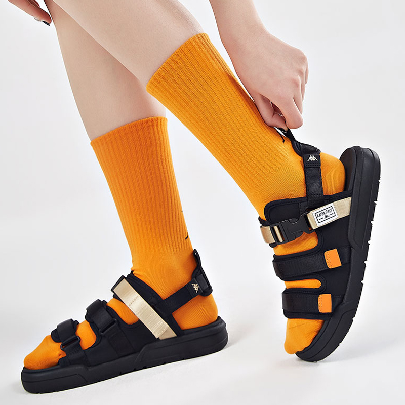 Сандалии унисекс Kappa K0CX5LL05D-990 черные, 37 EU