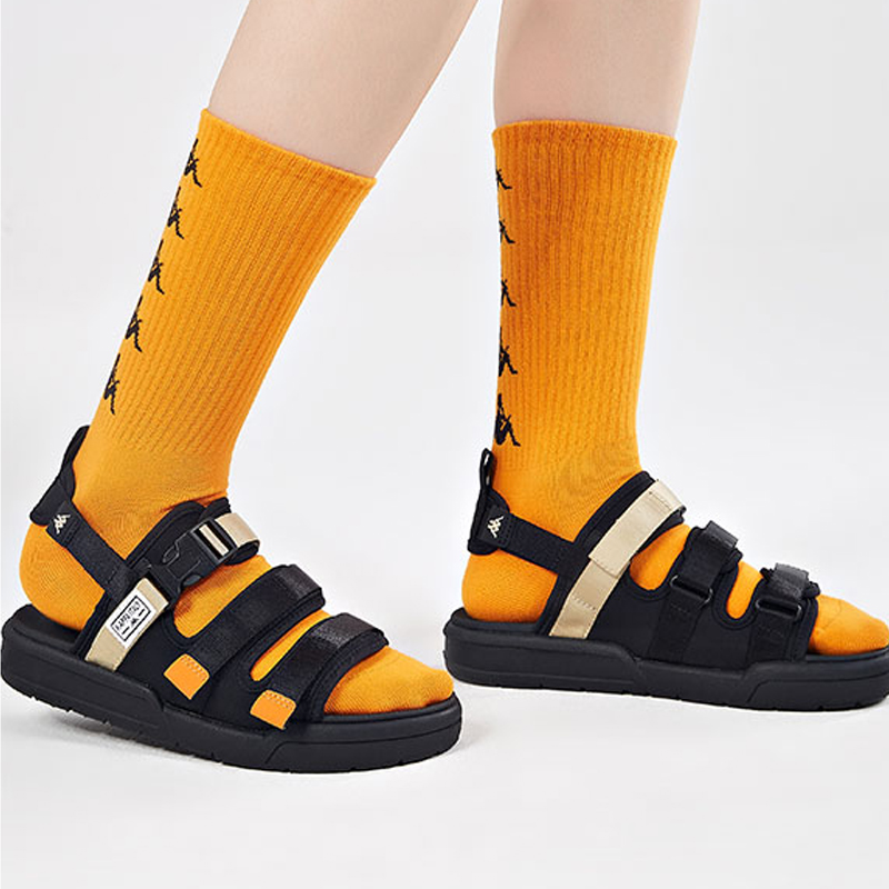 Сандалии унисекс Kappa K0CX5LL05D-990 черные, 37 EU