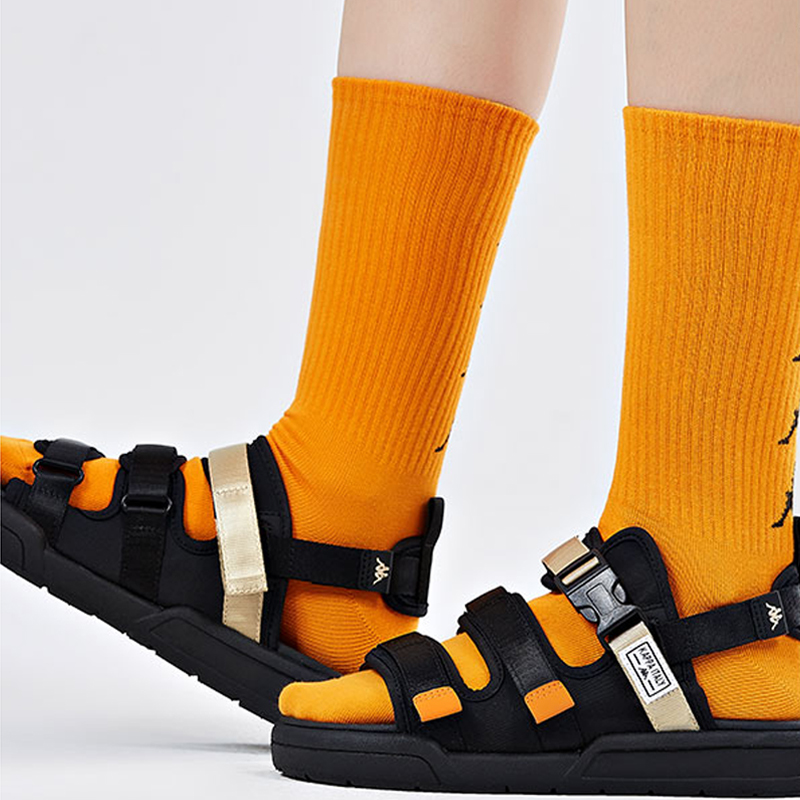 Сандалии унисекс Kappa K0CX5LL05D-990 черные, 37 EU