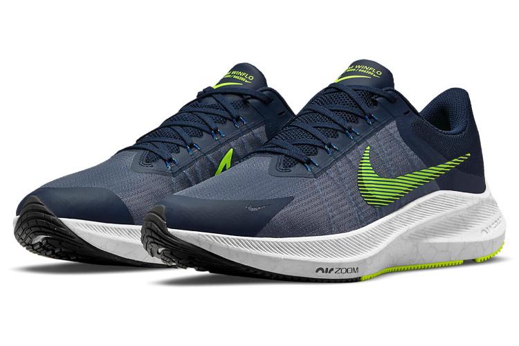 Кроссовки мужские Nike Zoom Winflo 8 Midnight Navy Volt, 43 EU
