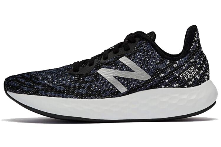 Кроссовки женские New Balance Fresh Foam Series черные серебристые, 37 EU