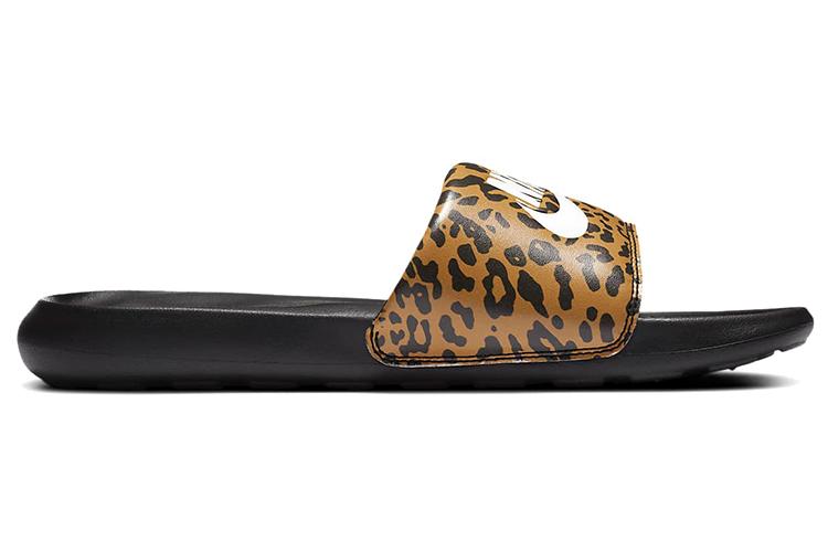 Шлепанцы женские Nike Victori One леопардовые, 38 EU