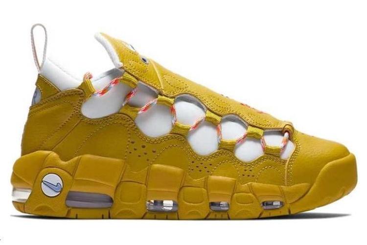 Кроссовки женские Nike Air More Money Meant To Fly оранжевые, 38.5 EU